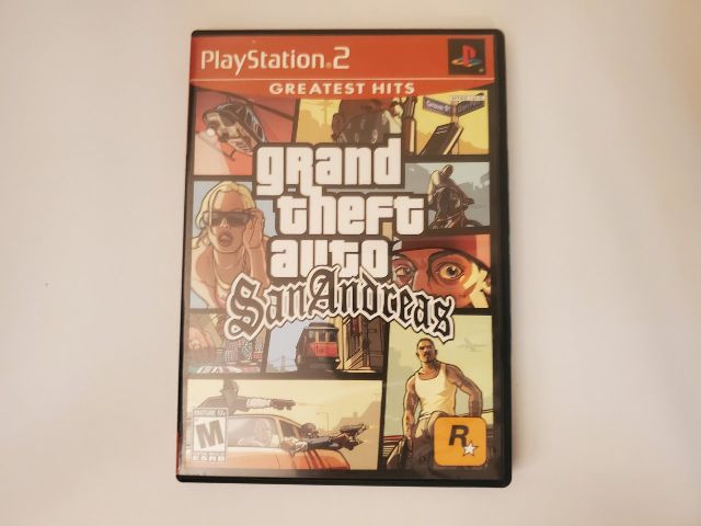 Sony PlayStation 2 Grand Theft Auto San Andreas Greatest Hits video game