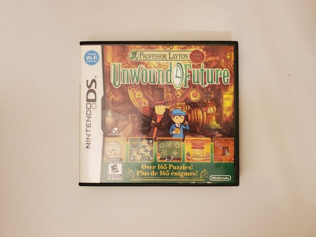 Nintendo DS Professor Layton and the Unwound Future video game