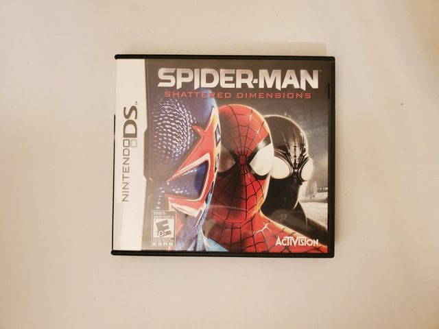 Nintendo DS Spider Man Shattered Dimensions video game