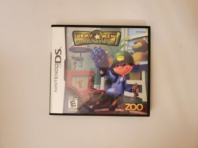 Nintendo DS Army Men Soldiers of Misfortune video game