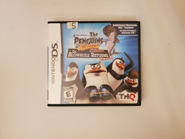 Nintendo DS The Penguins of Madagascar Dr Blowhole Returns Again video game