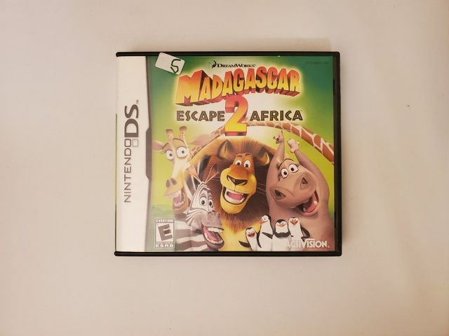 Nintendo DS Madagascar 2 Escape Africa video game