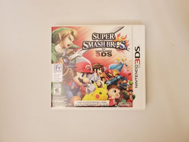 Nintendo 3DS Super Smash Bros video game