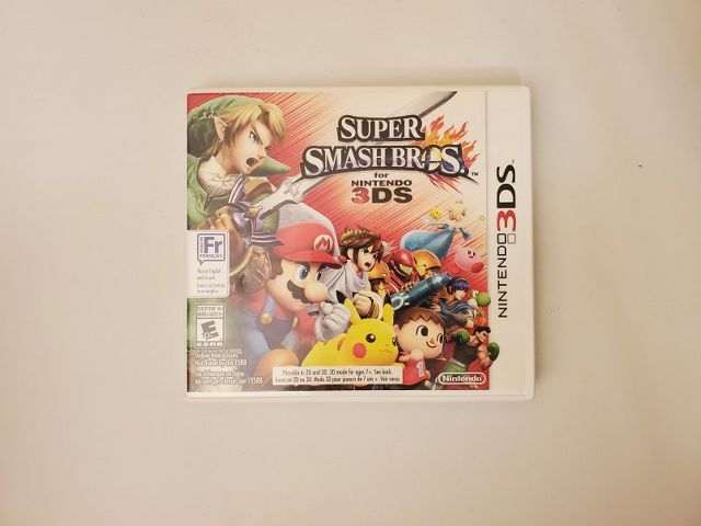 Nintendo 3DS Super Smash Bros video game