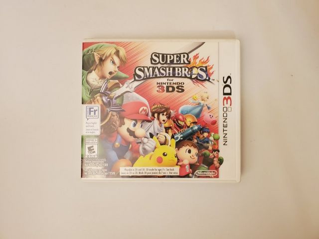 Nintendo 3DS Super Smash Bros video game
