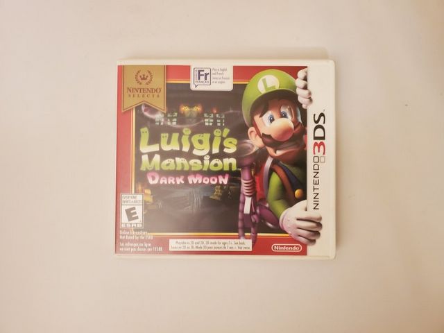 Nintendo 3DS Luigi's Mansion: Dark Moon - Nintendo Selects video game