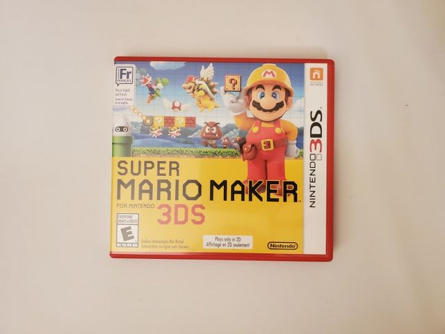 Nintendo 3DS Super Mario Maker video game