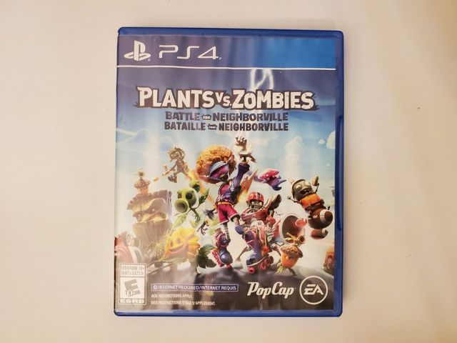 Sony PlayStation 4 Plants Vs Zombies Battle For Neighborville video game