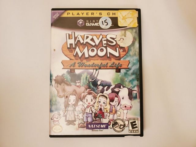 Nintendo GameCube Harvest Moon A Wonderful Life Player's Choice video game