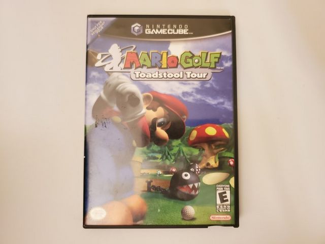 Nintendo GameCube Mario Golf Toadstool Tour video game