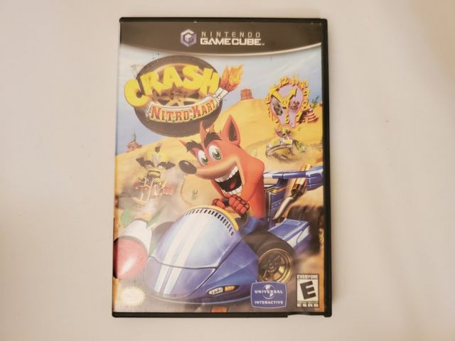 Nintendo GameCube Crash Nitro Kart video game
