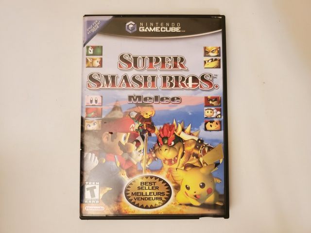 Nintendo GameCube Super Smash Bros Melee video game