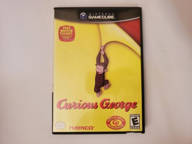 Nintendo GameCube Curious George video game