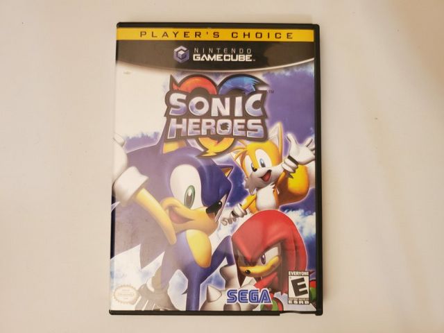 Nintendo GameCube Sonic Heroes Player's Choice video game