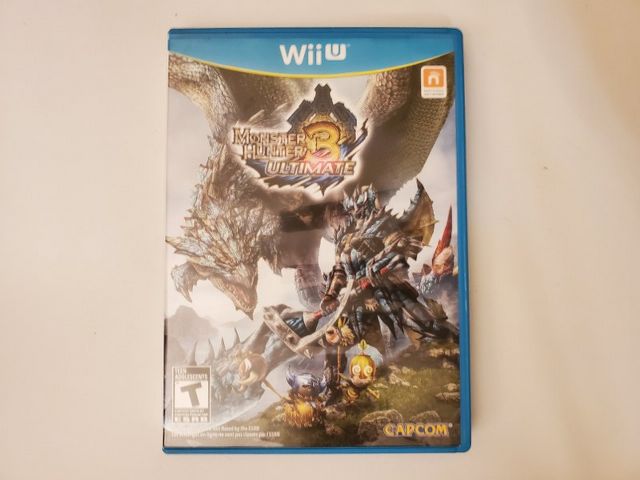 Nintendo Wii U Monster Hunter 3 Ultimate video game