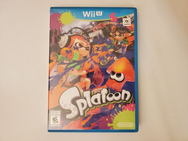 Nintendo Wii U Splatoon video game