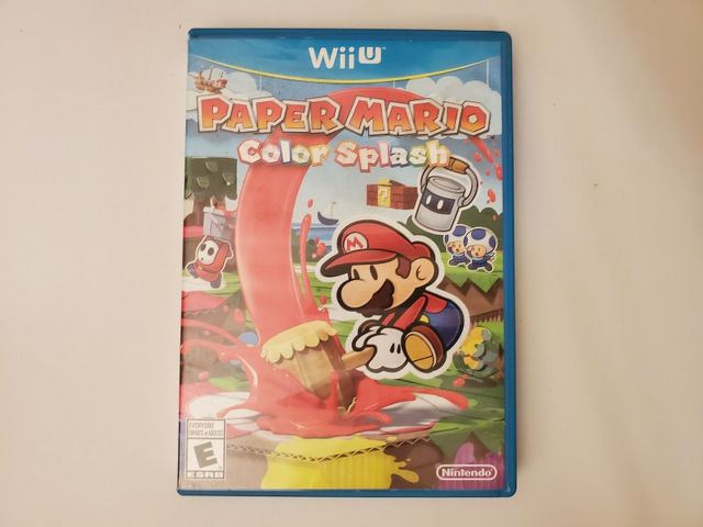 Nintendo Wii U Paper Mario: Color Splash video game