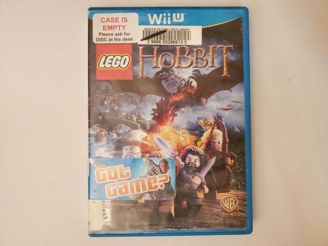 Nintendo Wii U LEGO The Hobbit video game