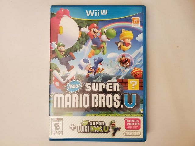 Nintendo Wii U New Super Mario Bros. U + New Super Luigi U video game