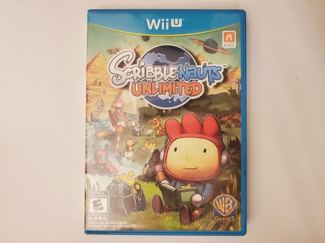 Nintendo Wii U Scribblenauts Unlimited video game
