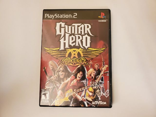 Sony PlayStation 2 Guitar Hero Aerosmith video game