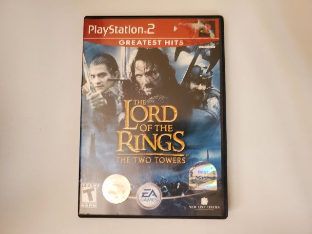 Sony PlayStation 2 The Lord of the Rings The Two Towers Greatest Hits video game