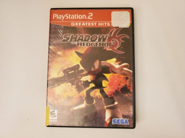 Sony PlayStation 2 Shadow The Hedgehog Greatest Hits video game