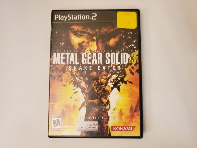 Sony PlayStation 2 Metal Gear Solid 3 Snake Eater video game