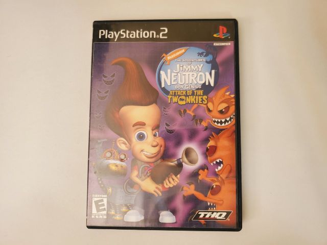 Sony PlayStation 2 The Adventures of Jimmy Neutron Boy Genius: Attack of the Twonkies video game