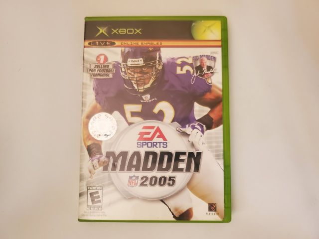 Microsoft Xbox Madden NFL 2005 video game