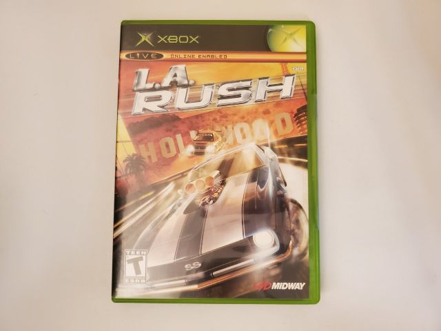 Microsoft Xbox L.A. Rush video game