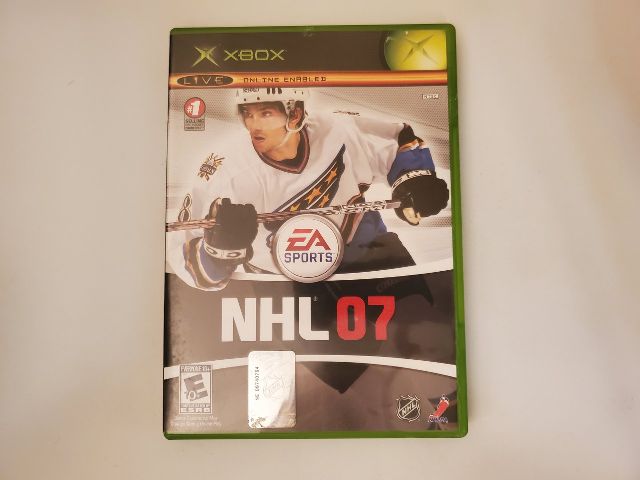 Microsoft Xbox NHL 07 video game