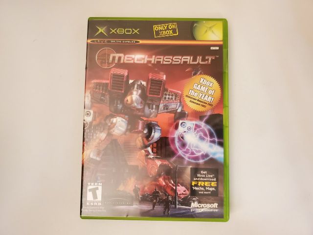 Microsoft Xbox Mechassault video game