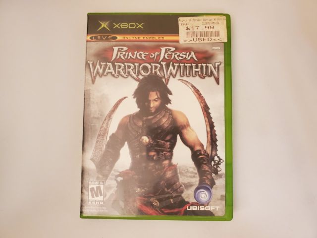 Microsoft Xbox Prince of Persia Warrior Within video game
