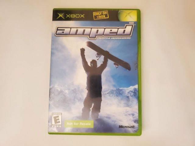 Microsoft Xbox Amped Freestyle Snowboarding video game
