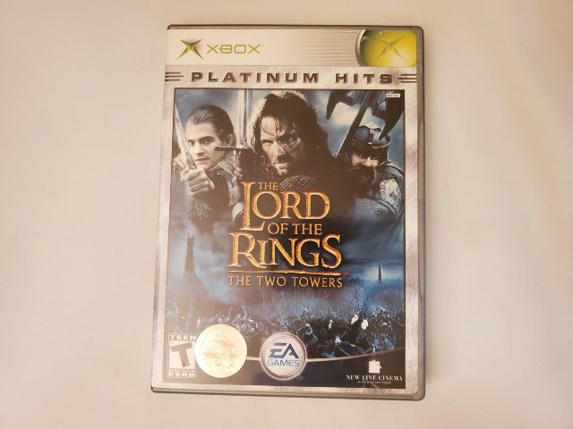 Microsoft Xbox The Lord of the Rings: The Two Towers Platinum Hits video game