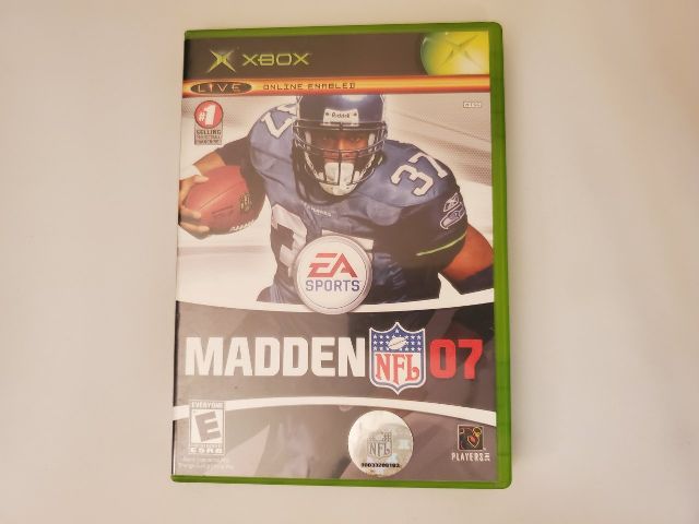 Microsoft Xbox Madden 07 video game