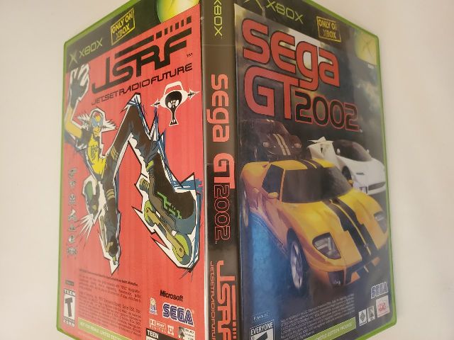 Microsoft Xbox Jet Set Radio Future Sega GT 2002 video game