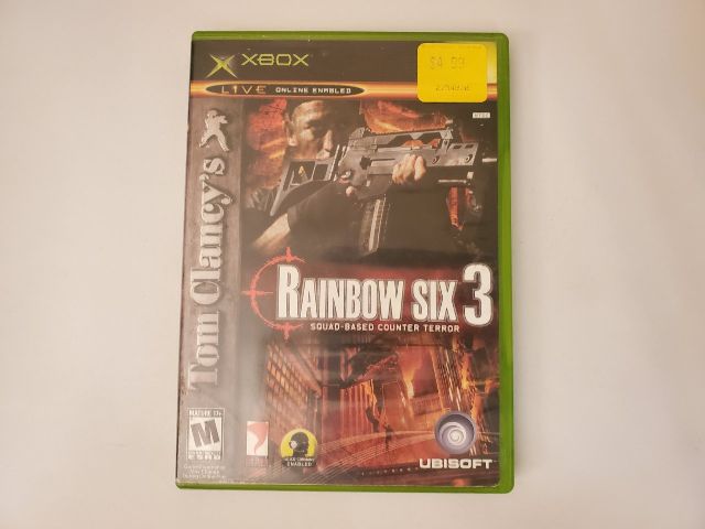 Microsoft Xbox Tom Clancy's Rainbow Six 3 video game