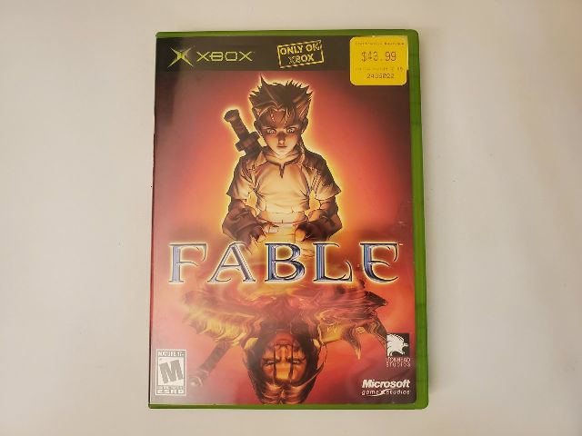 Microsoft Xbox Fable video game