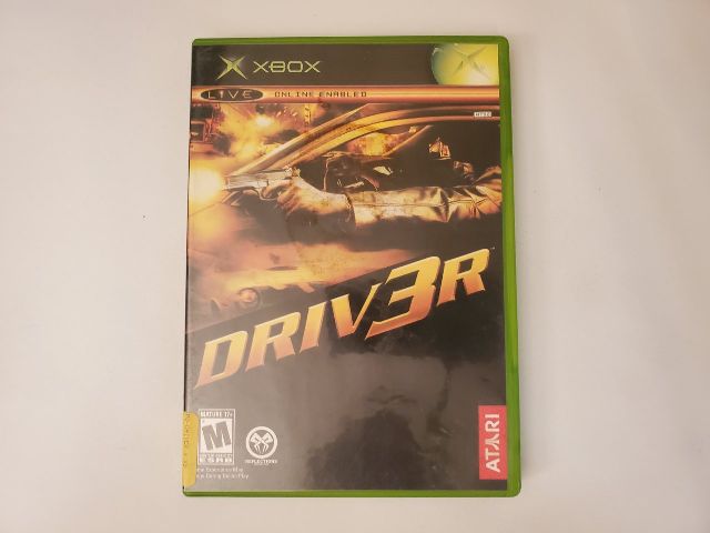 Microsoft Xbox Driv3r video game