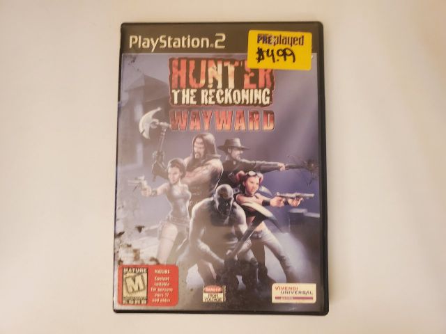 Sony PlayStation 2 Hunter The Reckoning Wayward video game