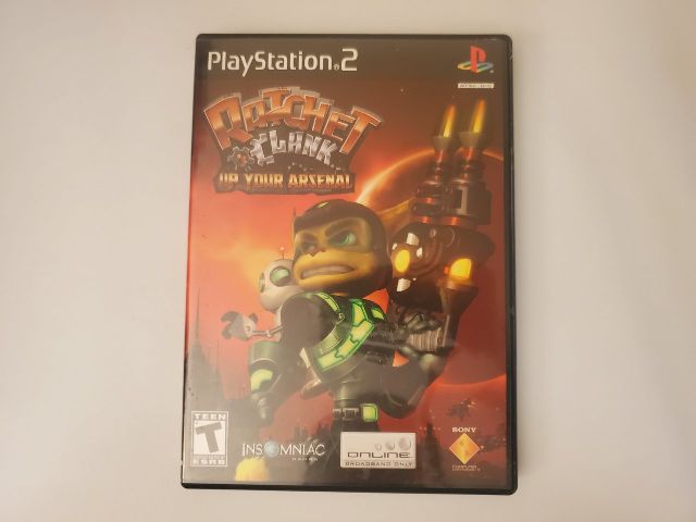 Sony PlayStation 2 Ratchet & Clank Up Your Arsenal video game