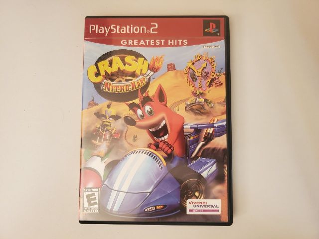 Sony PlayStation 2 Crash Nitro Kart Greatest Hits video game