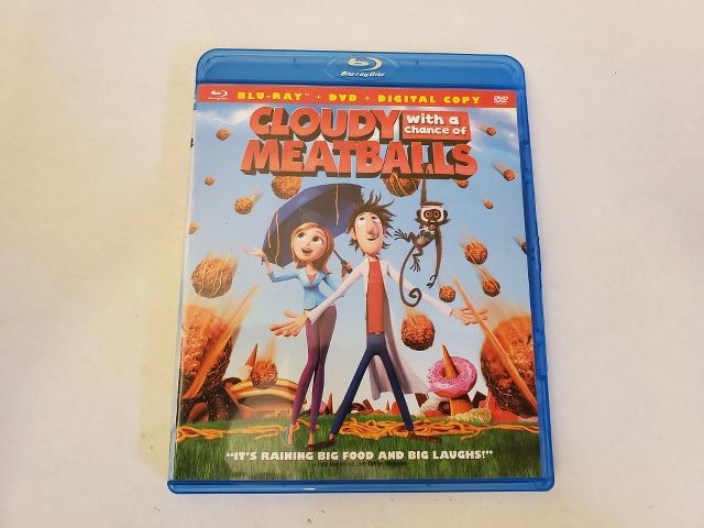 Blu-Ray Cloudy with a chance of Meatballs video game