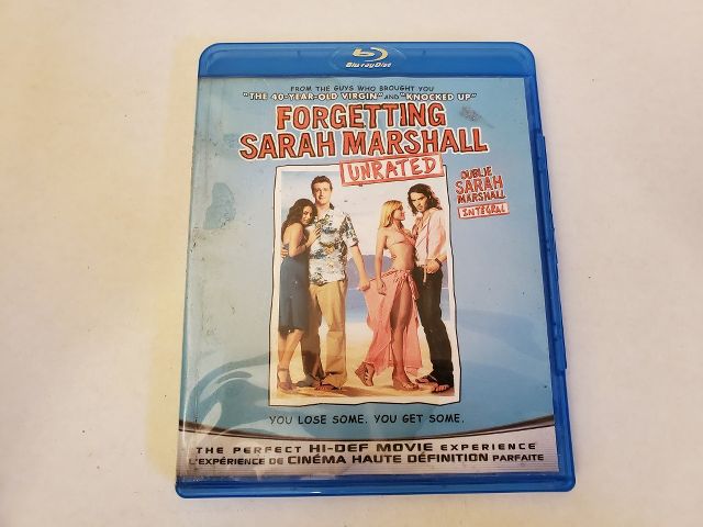 Blu-Ray Forgetting Sarah Marshall Unrated video game