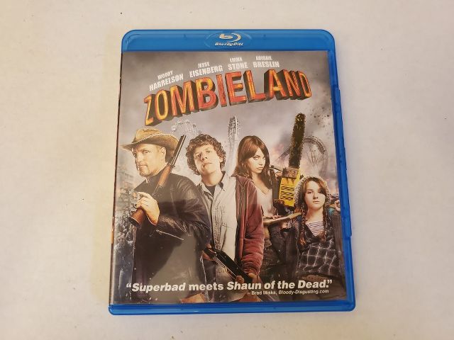 Blu-Ray Zombieland video game