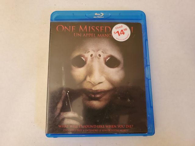 Blu-Ray One Missed Call video game