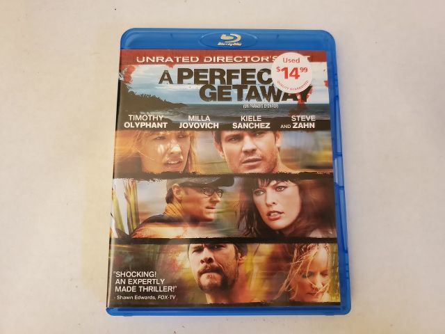 Blu-Ray A Perfect Getaway video game
