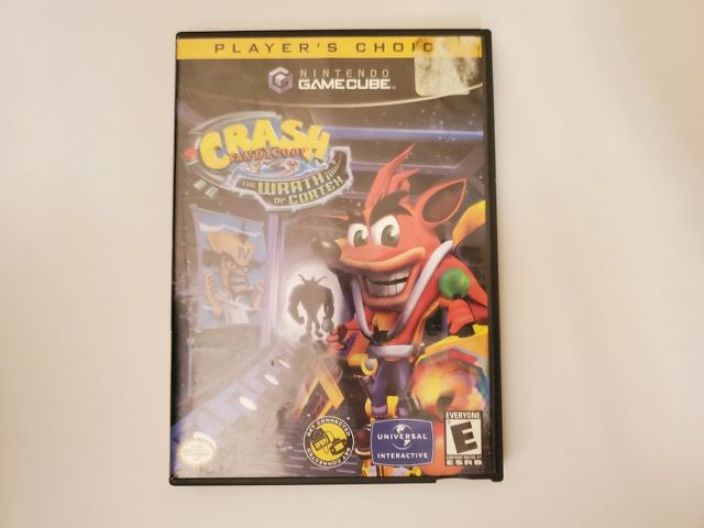 Nintendo GameCube Crash Bandicoot The Wrath of Cortex Player's Choice video game